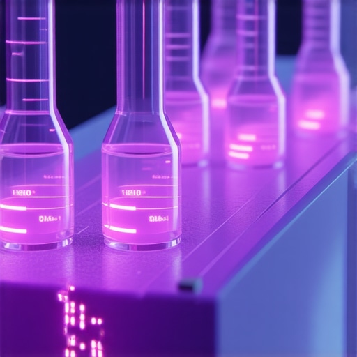 Advanced laboratory with AI systems analyzing health data, symbolizing future of chronic disease management