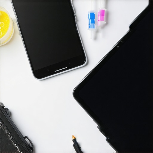 Future of Telehealth and Lab Testing in Chronic Care Illustration of telehealth consultation with digital devices and lab testing