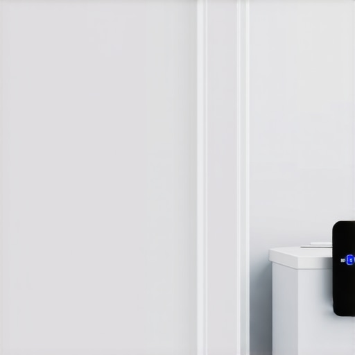 Future of Urgent Care: Integrated Health Hub A futuristic urgent care center with digital health tools and integrated services