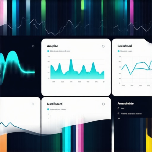 Healthcare professional analyzing genomic and health data on a digital dashboard