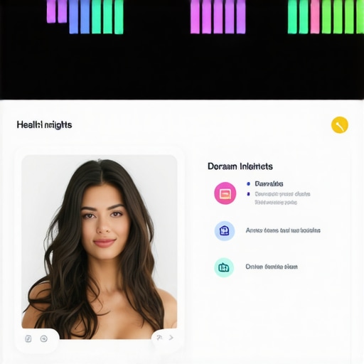 Telehealth platform displaying AI-generated personalized health insights