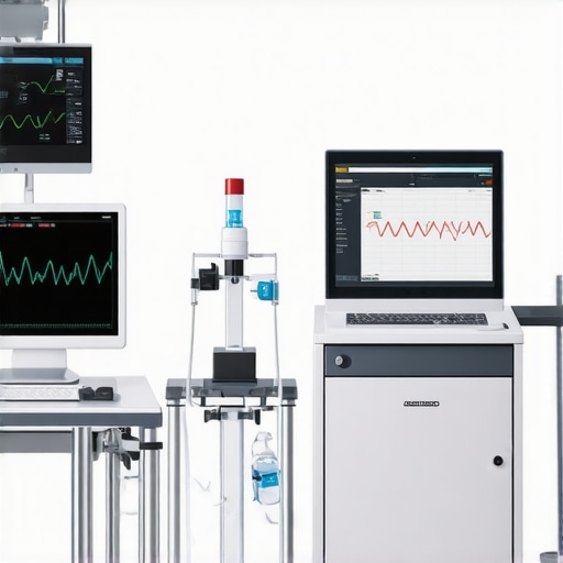 Modern telehealth devices and rapid lab testing tools in a healthcare environment