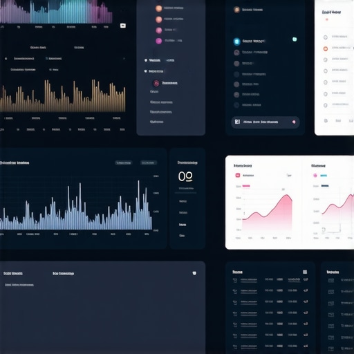 A futuristic telehealth interface displaying AI-driven health analytics, wearable device data, and patient profiles.