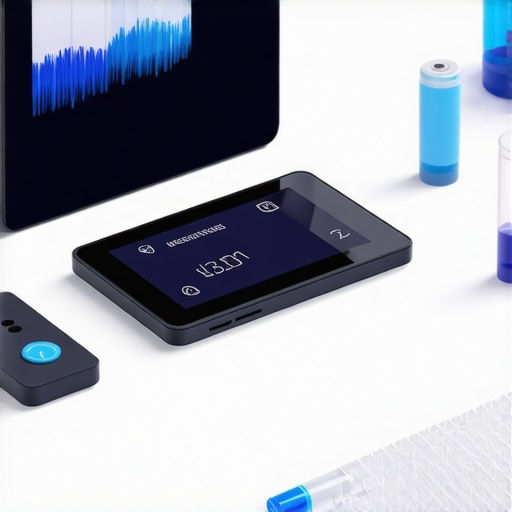 Next-Generation At-Home Diagnostic Devices Advanced at-home health testing device connected to cloud data