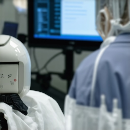 Illustration of advanced telehealth and wearable health devices shaping the future of medicine