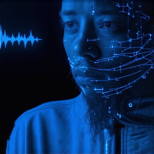 Advanced wearable health devices and AI analysis in a modern medical setting