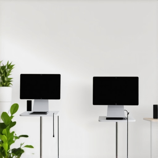 A contemporary urgent care clinic equipped with telehealth technology for immediate medical support