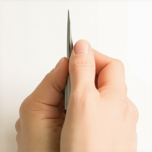 How to Handle a Minor Splinter With a Pair of Tweezers
