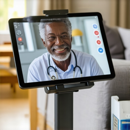 How to Set Up a Senior-Friendly Telehealth Station at Home
