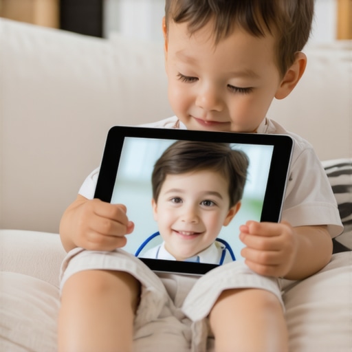The Trick to Getting Your Child to Sit Still for a Virtual Triage